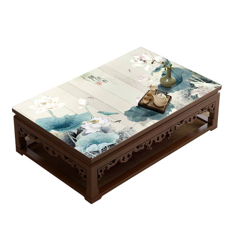 テーブルクロス 新中式 シリコン製 ランチョンマット 茶托 茶台 テーブルマット 防水 防油 滑り止め 耐..