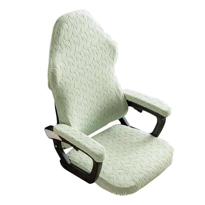 椅子カバー ゲーミングチェア 家庭用 チェアカバー 昇降 回転椅子カバー 人体工学 椅子用 ベルベット生..