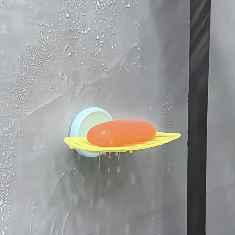 石鹸ケース キャンディカラー 吸盤式 水切り 衛生用品 洗面台 浴室 ラック パステルカラーstring