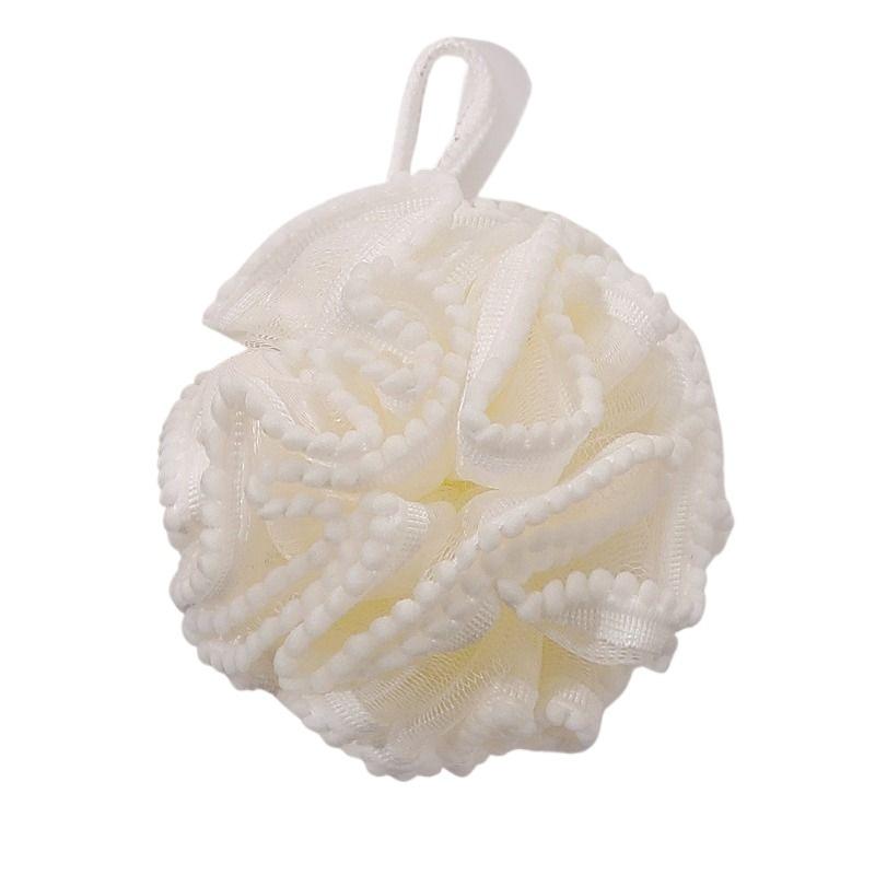 ボディタオル レディース 大判 泡立ち かわいい バスポンジ あかすり 垢すり 浴用タオル ピンク グリーン 白 紫 レース ローズ アイスクリーム