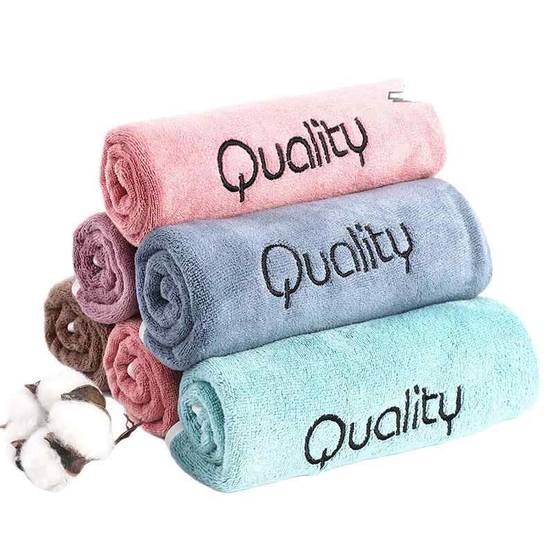 タオル 男女兼用 家庭用 吸水 速乾 厚手 パイル やわらかい 肌触り 洗顔 青 レンガ ブルー ピンク ブラ..