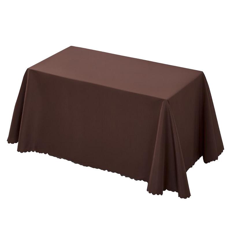 テーブルクロス 会議用テーブルカバー 長方形 ポリエステル 耐摩耗性 ブラック イエロー