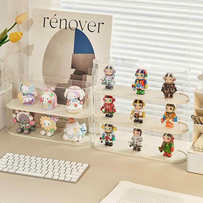 ディスプレイケース レディース メンズ アクリル フィギュア 人形 ドール 透明 colección スタンド ラック 卓上 雑貨 小物 収納