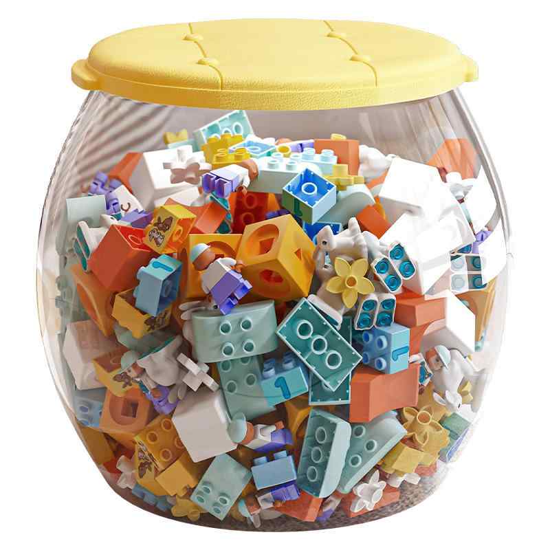 収納スツール キッズ 多機能 おもちゃ箱 人形収納 バケツ 子供部屋 PET PP 大容量 牛油果緑 简约灰 桜花粉 北欧ブルー