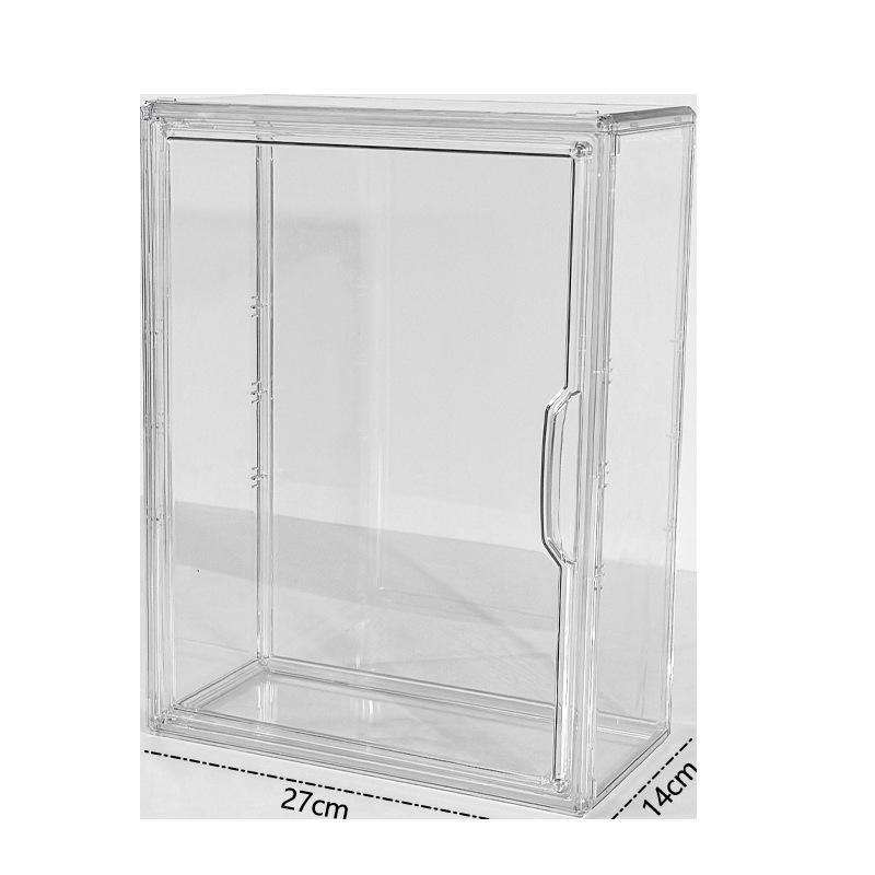 収納ボックス レディース メンズ ぬいぐるみ 人形 マカロンカラー トレーディングフィギュア 防塵 プラ..