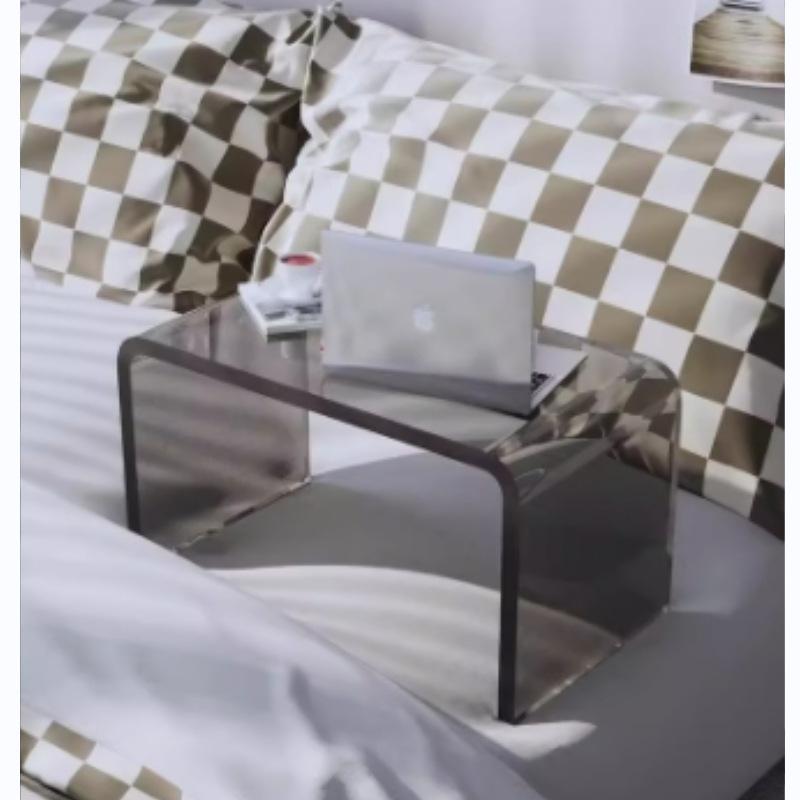 置物棚 アクリル製 透明 U字型 フィギュア レゴ 化粧品 収納 棚 ディスプレイ棚 クローゼット内 分層棚..