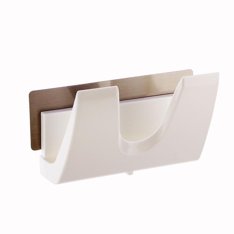 鍋蓋ラック 壁掛け式 まな板スタンド キッチン収納 多機能 プラスチック製 省スペース(x2)