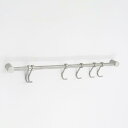 フック ステンレス製 壁掛け ドアフック ハンガーフック 帽子掛け キッチン 浴室 収納 5連 6連 8連 10連(x2)