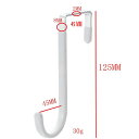 フック ドアハンガー 扉 引っ掛け収納 滑り止め付き 金属製 衣類 帽子 バッグ(x6)