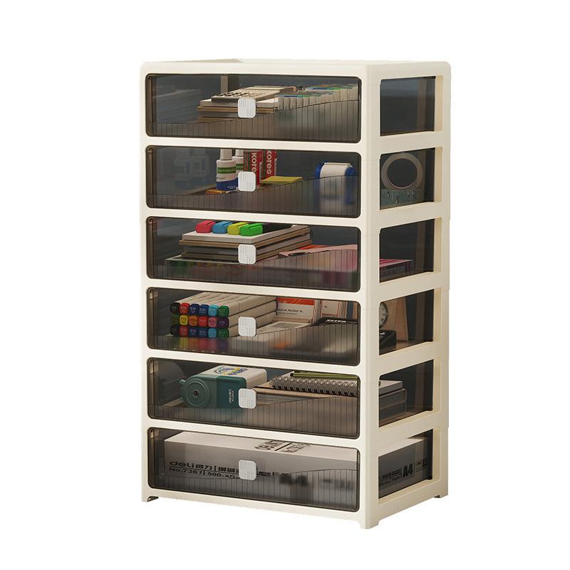 収納ケース レディース デスク収納 卓上収納 小物入れ 引き出し式 A4ファイル収納可能 書類整理棚 文房具収納 化粧品収納 プラスチック 大容量