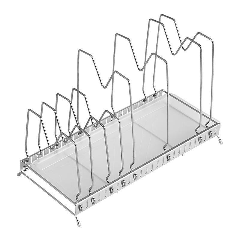 鍋蓋ラック レディース キッチン 鍋 鍋置き ふた置き まな板スタンド ステンレス製 多機能 伸縮式 調理..