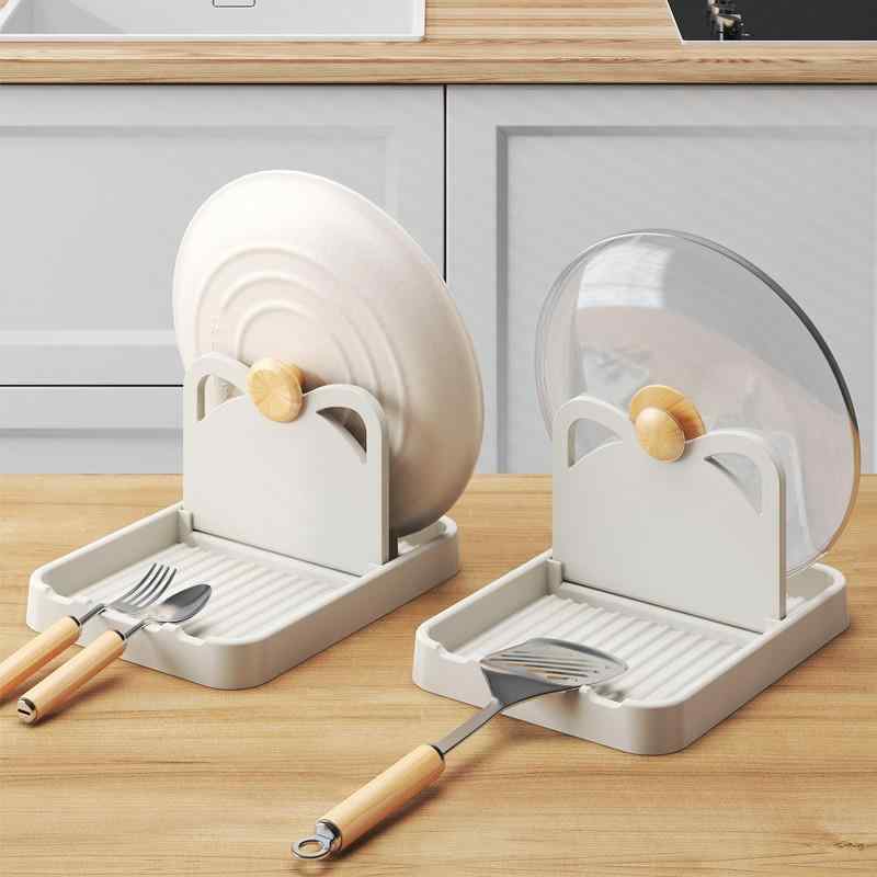 鍋蓋スタンド レディース 壁掛け式 折り畳み式 キッチン用品 お玉 鍋ふた 鍋置き