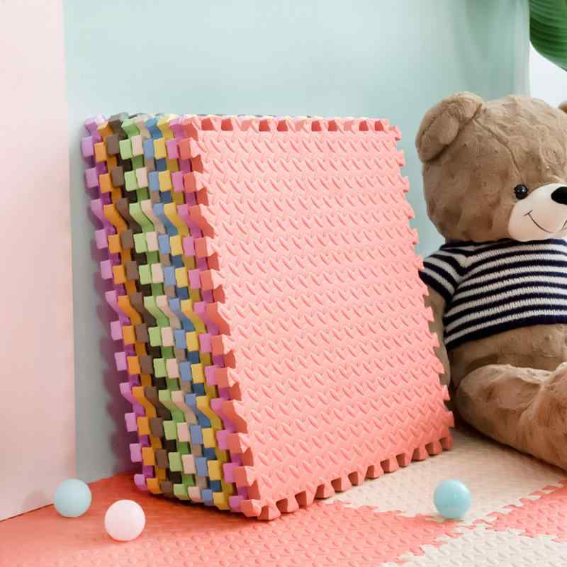 フロアマット ベビー キッズ プレイマット パズルマット EVA ジョイントマット 連結マット クッション..