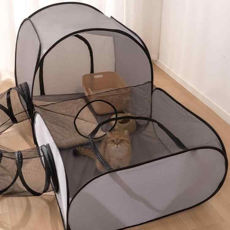 ペット ゲージ トンネル 犬 猫 折りたたみ サークル ケージ ハウス テント マット クッション 室内 屋..