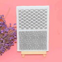 印章 スタンプ シリコン製 透明 DIY アルバム 軽量 粘土 レース 花柄 ライン 学生 文具 デコレーション(x5)