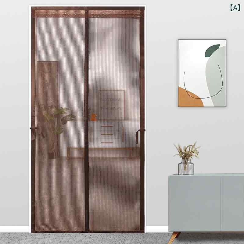 ドア用網戸 マグネット式 玄関 勝手口 garage 蚊帳 防虫 網戸 紗 cửa 開閉式 マグネット 全磁石 金剛網..