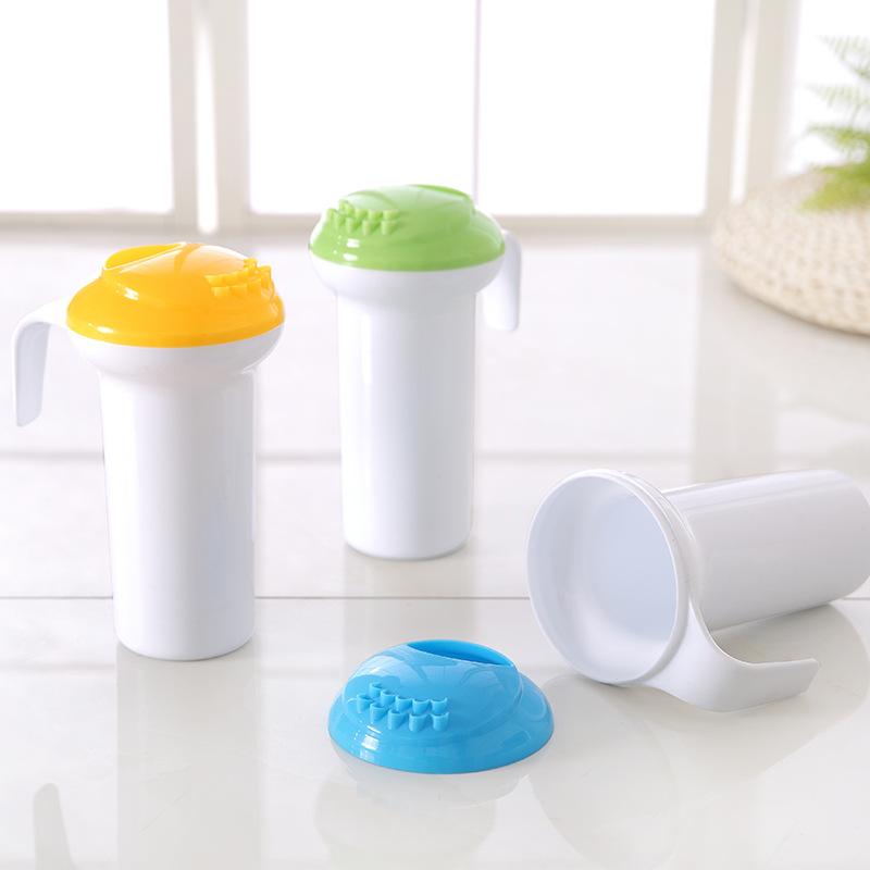 ベビー バスグッズ 洗髪カップ 水ひしゃく 水舀 プラスチック製 子供 赤ちゃん 幼児 グリーン ブルー イエロー(x60)