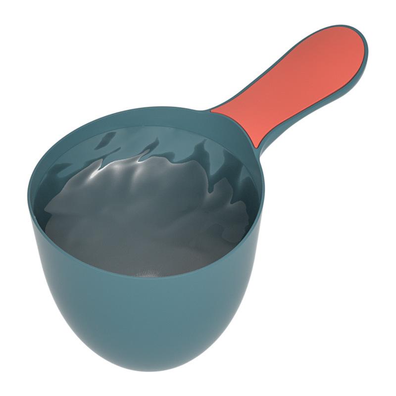 ベビー 洗髪カップ 水さし 沐浴用 ベビー用 プラスチック製 水杓 湯おけ 墨緑 新生児 1歳 2歳