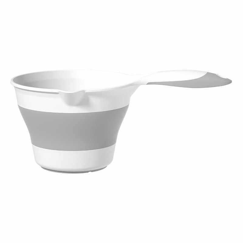 水さじ レディース ベビー キッズ 折りたたみ式 プラスチック製 厚手 グレー ピンク ブルー 水舀 漂流..