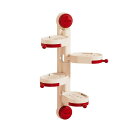 ソープディッシュ レディース メンズ 壁掛け式 多層 収納ラック 浴室 洗面所 吸盤式 回転式 ABS樹脂 ブルー ピンク系