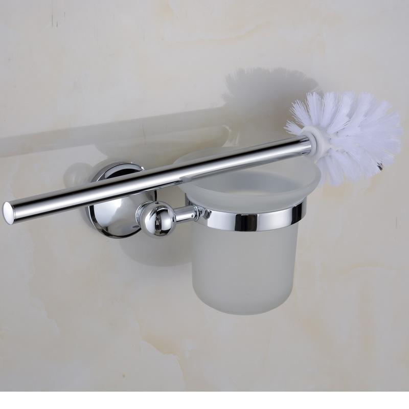 トイレブラシ ステンレス合金 電気メッキ加工 トイレカップ 衛生用品 陶器 シルバー