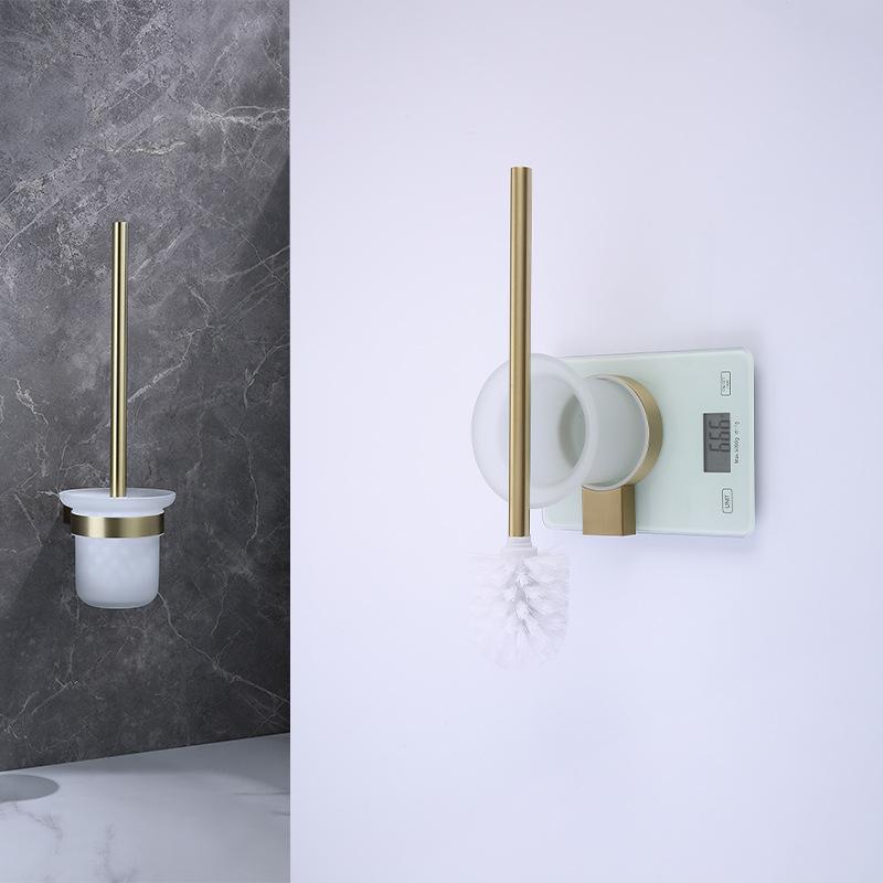 トイレブラシ ステンレス製 壁掛け式 トイレブラシホルダー セット 防臭 サニタリー 清掃用品 バスルー..