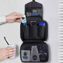 洗漱用品収納バッグ メンズ 男性用 旅行用 乾湿分離 大容量 歯ブラシ 歯磨き粉 タオル 洗面用具 トラベルポーチ アメニティバッグ(x3)