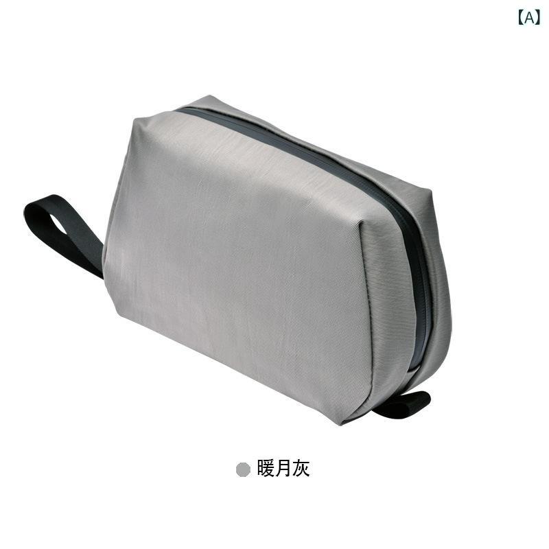 洗漱用品収納バッグ メンズ レディース 携帯用 トラベルポーチ 化粧ポーチ 洗面用具 小物 整理 大容量 防水 撥水 シンプル(x3)