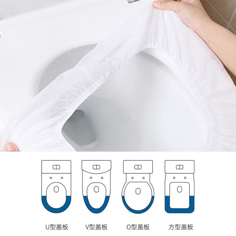 トイレマット 使い捨て 携帯用 便座シート 不織布 防水 厚手 旅行 出張 オフィス 衛生用品