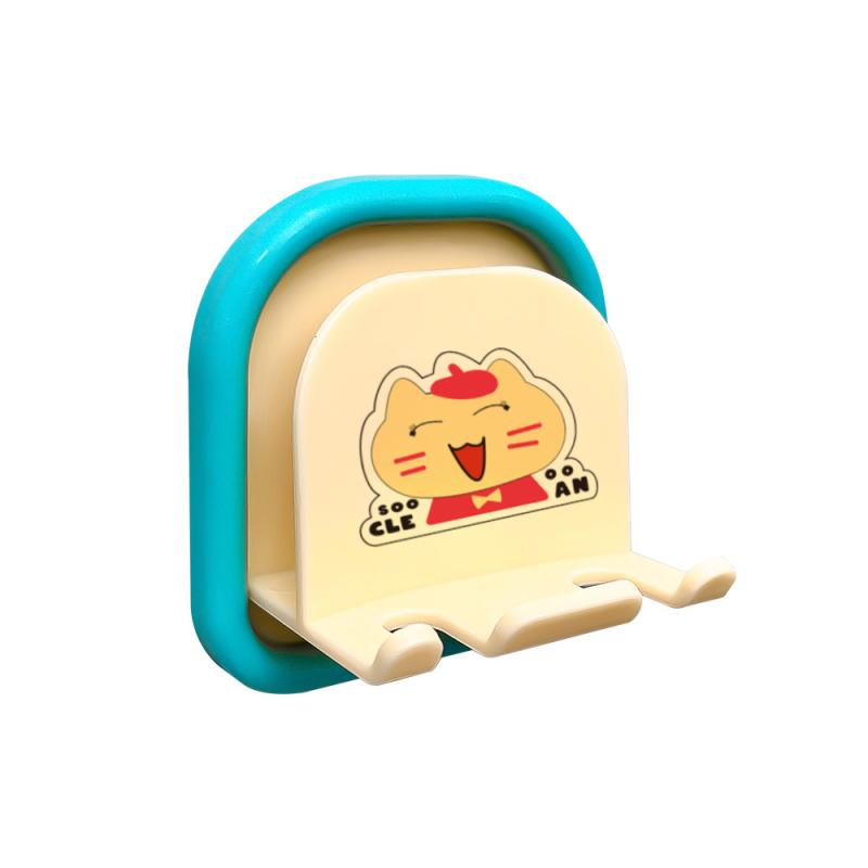 歯ブラシホルダー 子供用電動歯ブラシ収納 壁掛け式 穴あけ不要 浴室 洗面所 壁掛けラック プラスチッ..