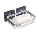 石鹸ケース レディース メンズ 壁掛け式 浴室 トイレ 収納 太空アルミ製 ソープディッシュ 石鹸置き ラック 穴あけ不要