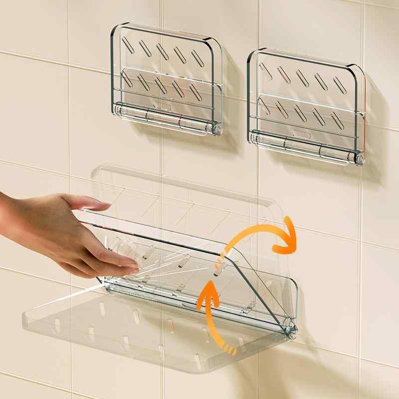 浴室 ラック レディース 大容量 壁掛け 収納棚 プラスチック 折りたたみ式 おしゃれ シンプル 浴室ラック