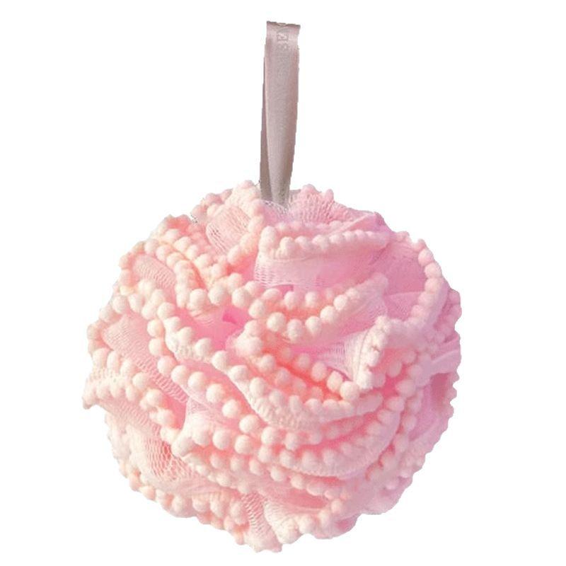 ボディスポンジ 大判 浴用ボール 泡立てネット バス用品 浴室用 あかすり 背中洗い