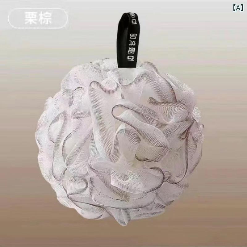 ボディスポンジ 大きめ 柔らかい 浴用 垢すり 耐久性 お風呂用 ピンク系 青 ベージュ 3色