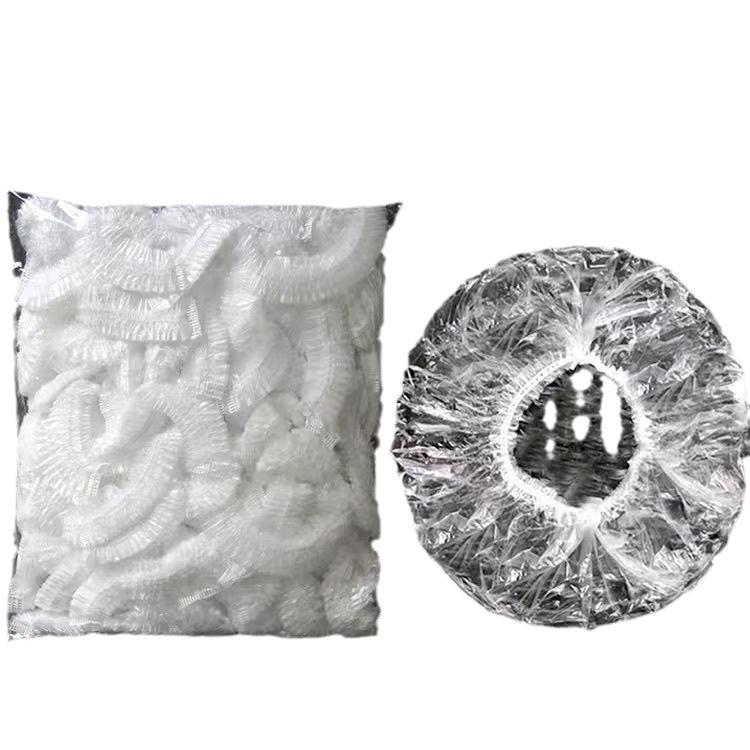 帽子 レディース メンズ 使い捨て シャワーキャップ 防水 厚手 ヘアキャップ ヘアーカラー パーマ 沐浴 理髪店 ヘアトリートメント 染髪 ケア 防塵(x2)