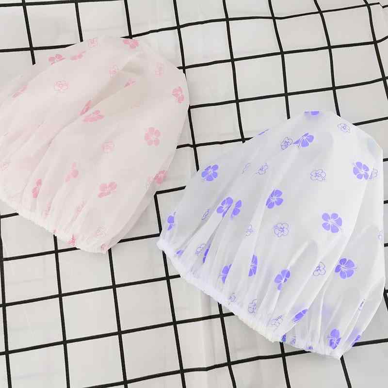 ヘアキャップ 防水 シャワーキャップ 子供用 洗髪 厚手 混色 無地