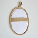 ボディブラシ レディース メンズ 兼用 マッサージブラシ 垢すり contact 沐浴ブラシ 軽石 素材 丝瓜络 へちま 11cm ...