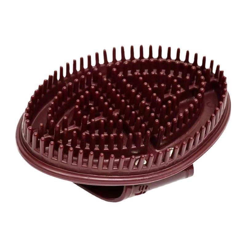 マッサージブラシ レディース メンズ 兼用 全身 マッサージ用ブラシ 健康グッズ 経絡 刮痧 美容 棕色