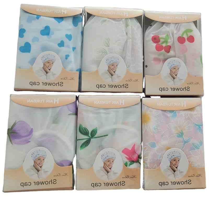 シャワーキャップ レディース 女性用 レース 花柄 防水 ヘアキャップ バスキャップ 大人 沐浴用 帽子 ..