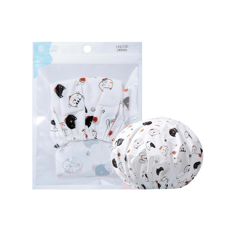 帽子 レディース かわいい プリンセス シャワーキャップ EVA製 バスキャップ ヘアバンド ヘアターバン