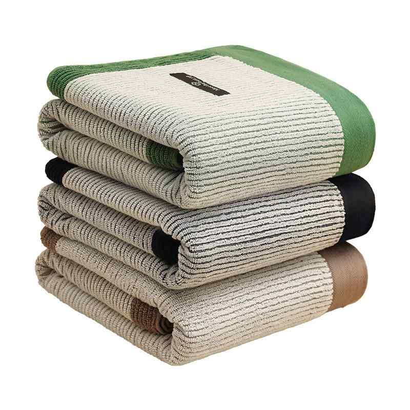 バスタオル 厚手 綿 大判 吸水 速乾 家庭用 ホテル エステサロン 業務用 コットン 70 140cm 墨緑 紺 焦茶