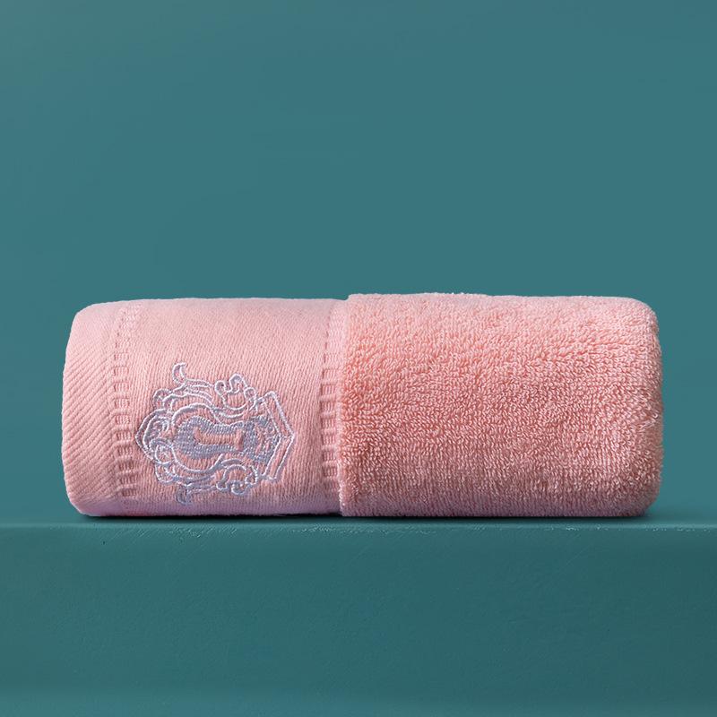 タオル 豪華感 ホテル仕様 綿 厚手 吸水性 家庭用 フェイスタオル ハンドタオル 無地 孔雀ブルー オレンジ 桜色 オフホワイト グレー