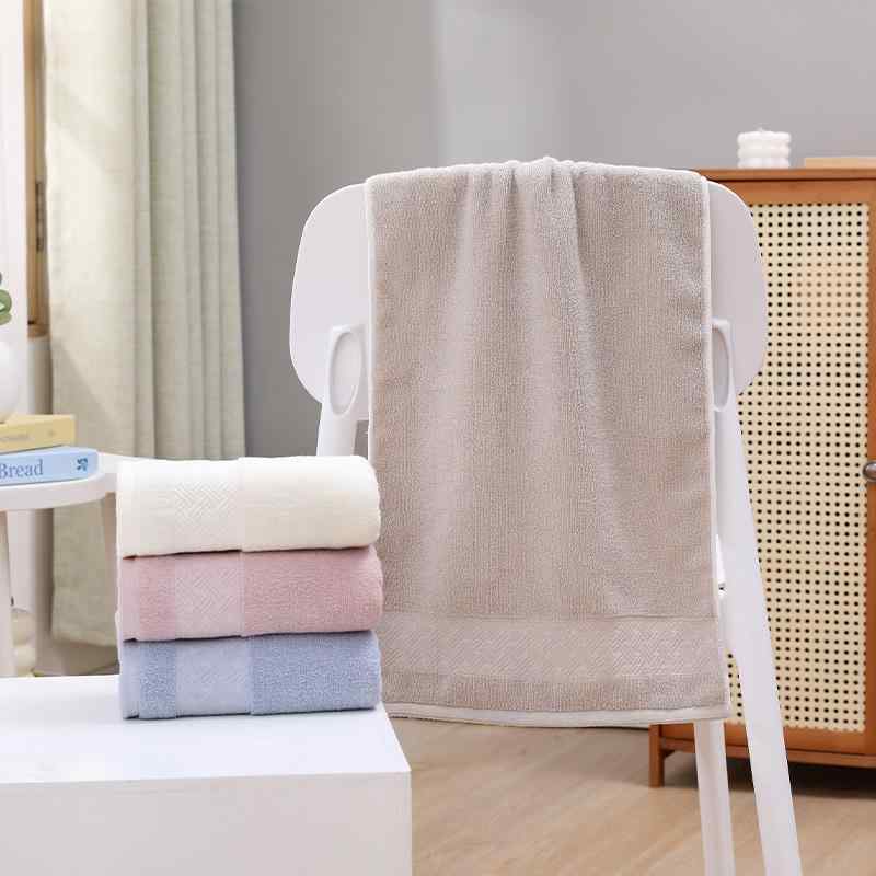 タオル レディース メンズ 洗顔タオル フェイスタオル 吸水 速乾 防臭 厚手 柔らかい 綿 コットン アイボリー ピンク ブルー ベージュ