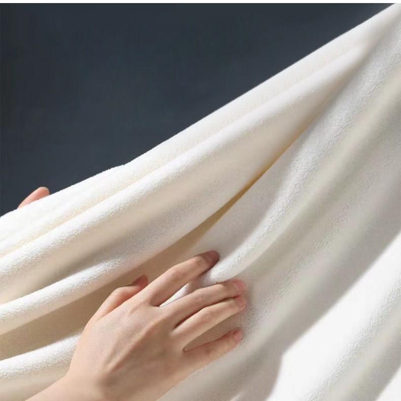 タオル レディース メンズ フェイスタオル 家庭用 速乾 厚手 柔らか 肌触り ポリエステル 無地 40*80cm