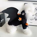 ペット服 犬 猫 秋冬 裏起毛 ハロウィン トレーナー シュナウザー テディ ポメラニアン ビション ブラック デビル