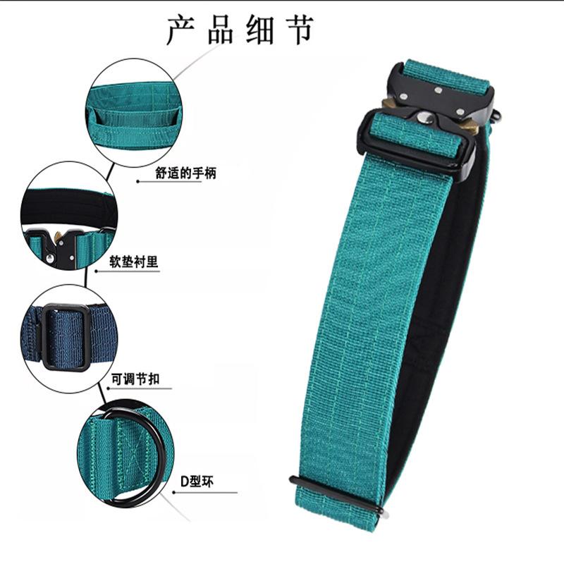 犬 首輪 中型犬 大型犬 戦術 ナイロン クッション ミリタリー 訓練用 ペット チョーカー ブラック ブラ..