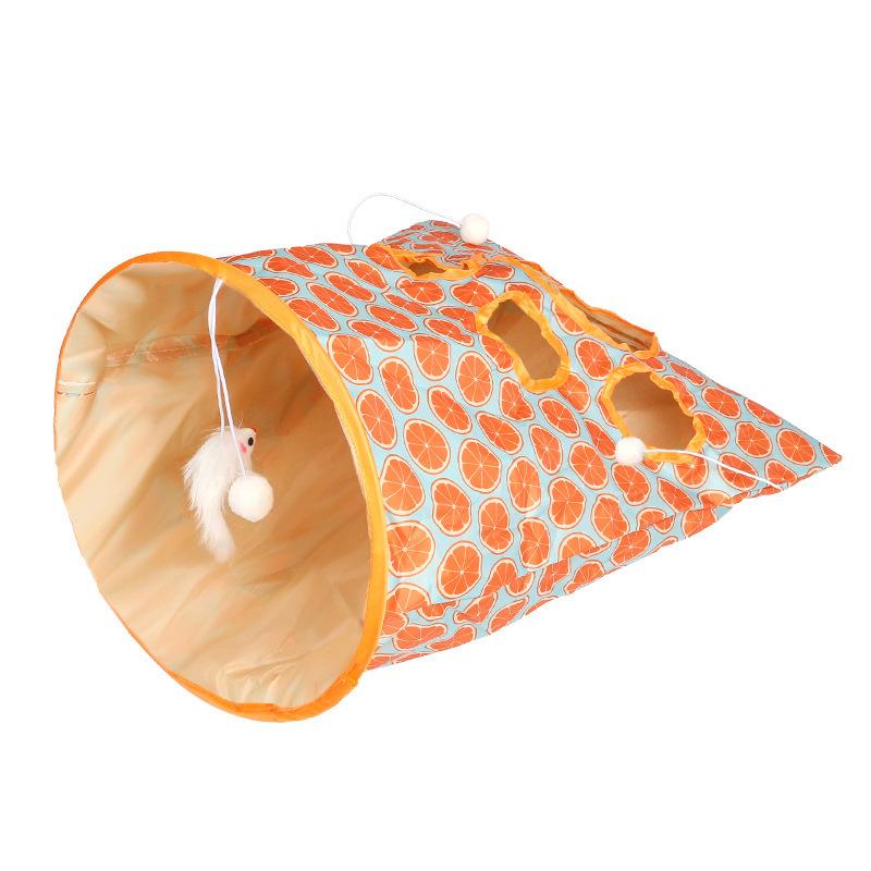 猫 トンネル おもちゃ 折りたたみ式 猫 ドリルポケット 猫 遊び道具 発声おもちゃ