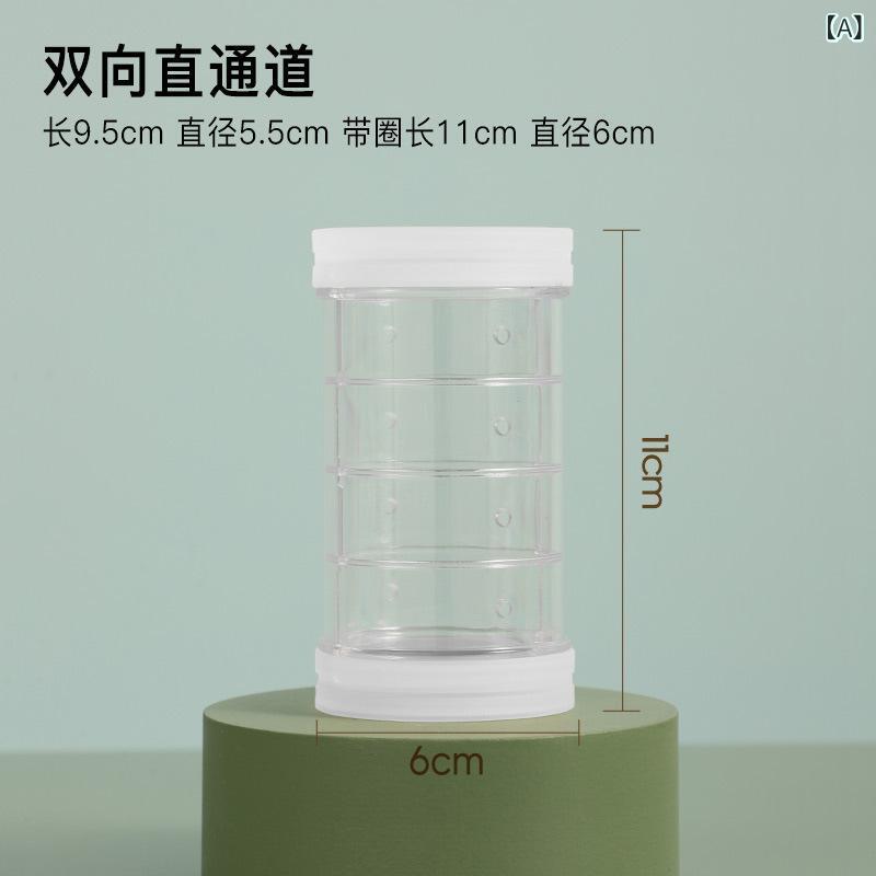 小動物用おもちゃ 倉鼠 ハムスター用 アクリル製 ケージ外付け トンネル 透明パイプ 接続パーツ セット..