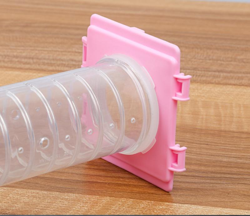 ハムスター ケージ 改造パーツ 外付け 連結 ジョイント DIY おもちゃ トンネル コネクタ 接続口 拡張パ..