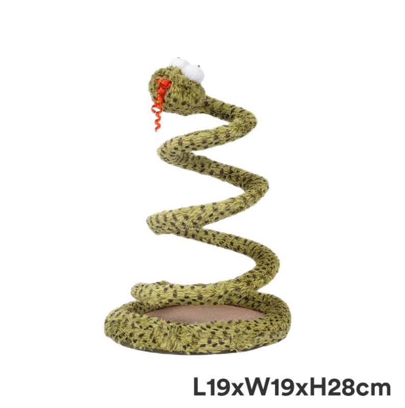 猫 おもちゃ 逗猫棒 玩具 スプリング ヘビ 羽根 猫用品 ペット用品